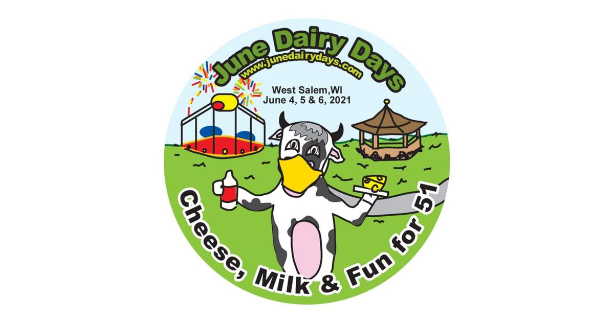 June Dairy Days Schedule June Dairy Days West Salem, WI
